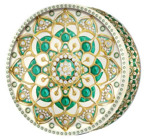 Jade Medallion butter cookie tin โ Classic Central Asia