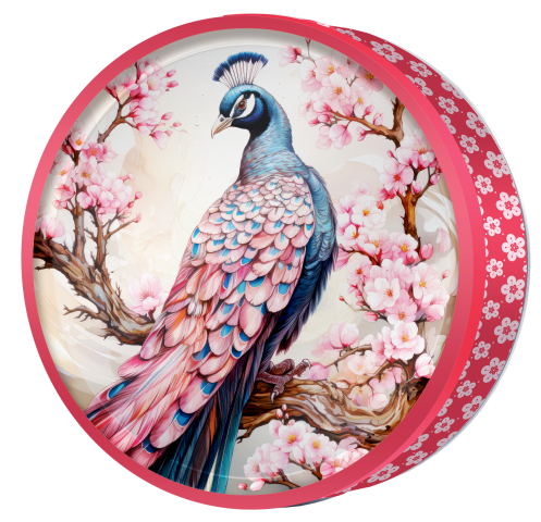 Cherry Moon butter cookie tin, Koi & Blossom, Butterly Cookies UAE