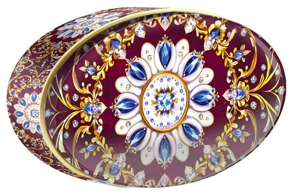 Crystal Star butter cookie tin, Jewel Box, Butterly Cookies UAE