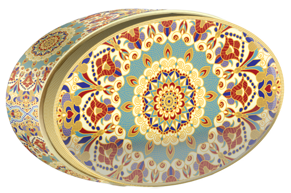 Dark Spice butter cookie tin, Central Asia, Butterly Cookies UAE
