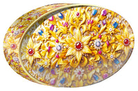 Lapis Bloom butter cookie tin, Jewel Box