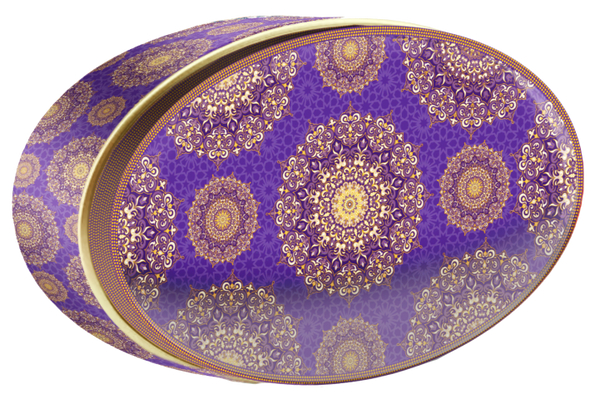 Lavender Haze butter cookie tin, Central Asia, Butterly Cookies UAE
