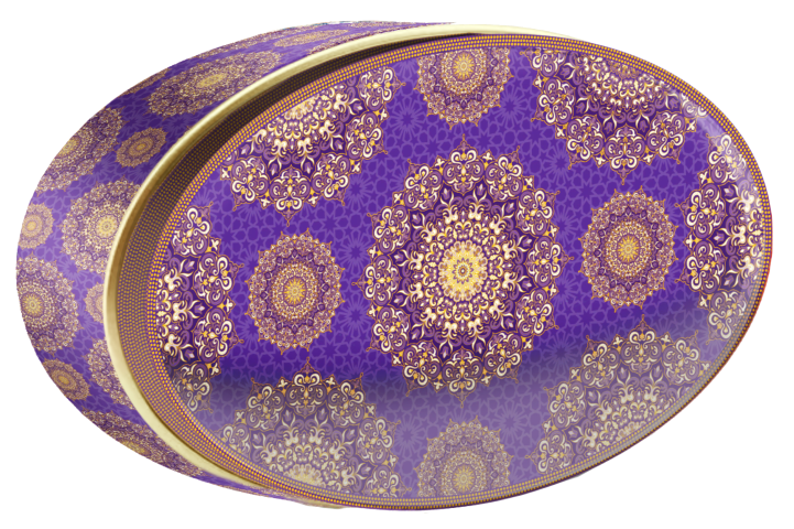 Lavender Haze butter cookie tin, Central Asia, Butterly Cookies UAE