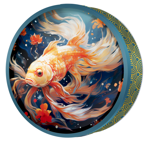 Magenta Grove butter cookie tin, Koi & Blossom, Butterly Cookies UAE