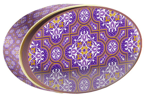 Rose Petal Tin butter cookie tin, Central Asia, Butterly Cookies UAE