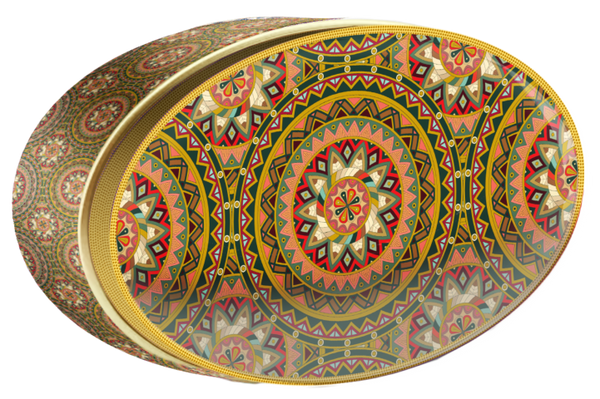Royal Violet butter cookie tin, Central Asia, Butterly Cookies UAE