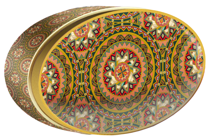 Royal Violet butter cookie tin, Central Asia, Butterly Cookies UAE