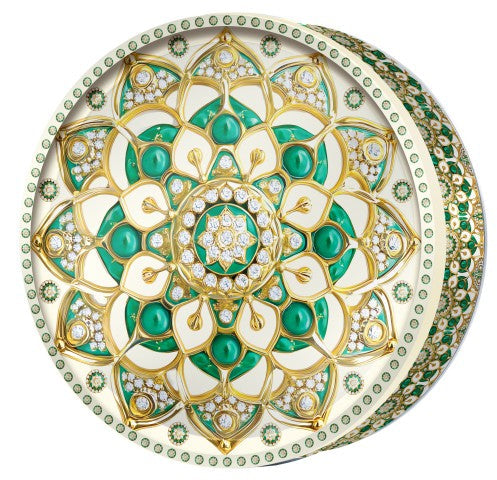 Sapphire Bloom butter cookie tin, Sapphire Mandala, Butterly Cookies UAE
