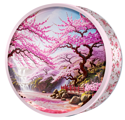 Spring Blossom butter cookie tin, Koi & Blossom, Butterly Cookies UAE