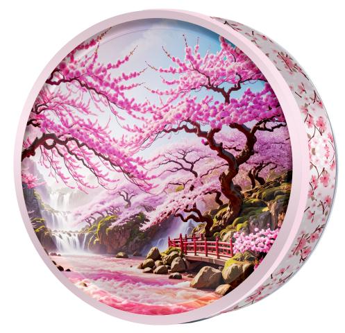 Magenta Grove butter cookie tin — Classic Oriental
