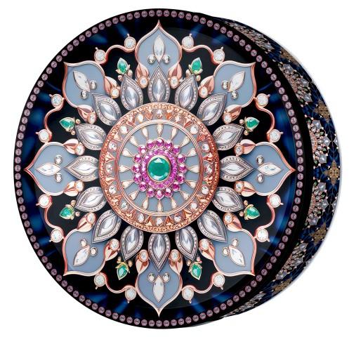 Midnight Jewel butter cookie tin — Classic Central Asia — Butterly Cookies UAE
