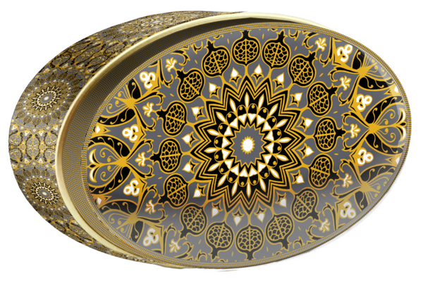 Ivory Compass butter cookie tin, Central Asia, Butterly Cookies UAE
