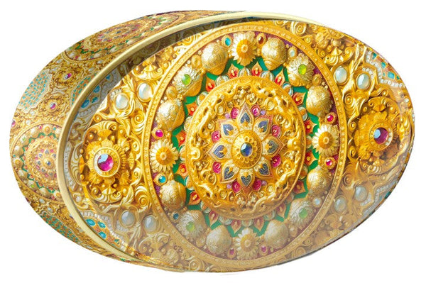 Jewelled Garden butter cookie tin, Jewel Box, Butterly Cookies UAE