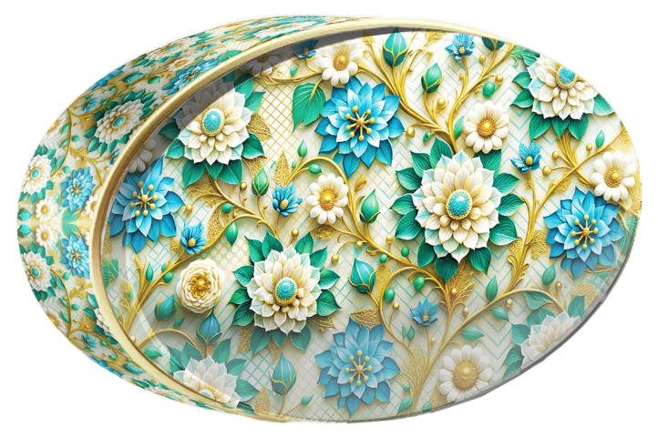 Peach Petal butter cookie tin, Floral Collection, Butterly Cookies UAE