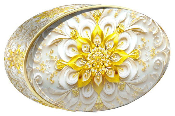 Pearl Sunburst butter cookie tin, Jewel Box, Butterly Cookies UAE
