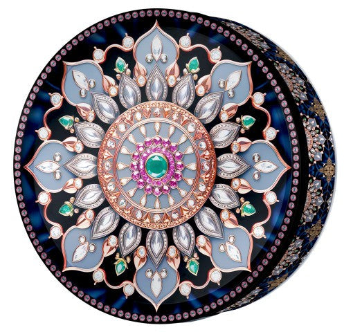 Royal Cobalt butter cookie tin, Sapphire Mandala, Butterly Cookies UAE