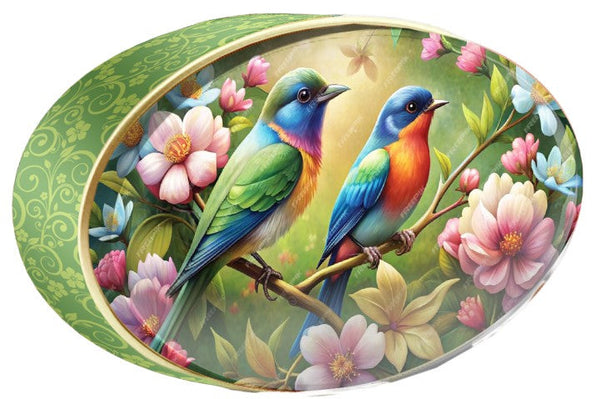 Royal Peacock butter cookie tin, Gold Oriental, Butterly Cookies UAE