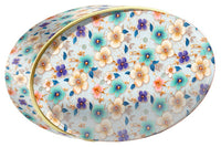 Sage Garden butter cookie tin, Floral Collection