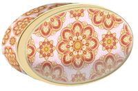 Sunburst Gold butter cookie tin, Central Asia